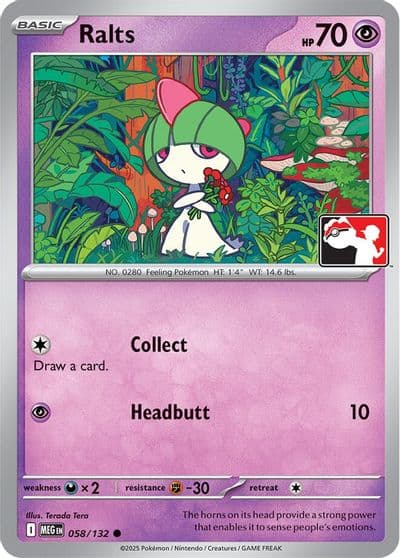 Ralts Prize Pack Series Cards Pokemon card