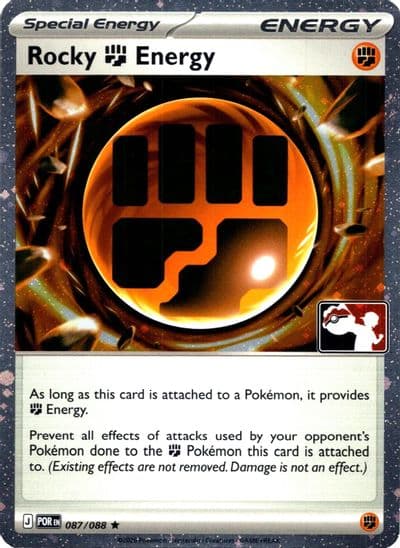 Rocky Fighting Energy (Cosmos Holo) Prize Pack Series Cards Pokemon card