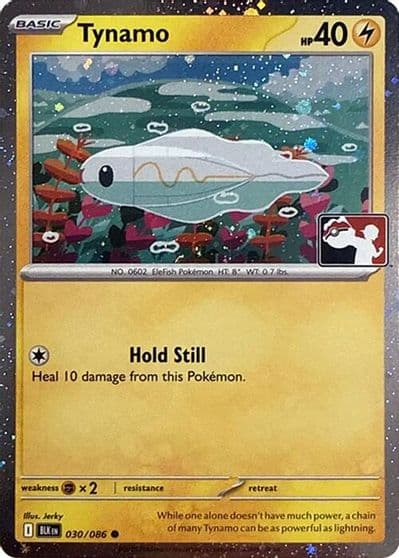 Tynamo (Cosmos Holo) Prize Pack Series Cards Pokemon card