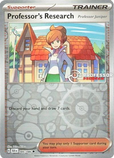 Professors Research Professor Juniper 085 086 Professor Program Promos Pokemon card