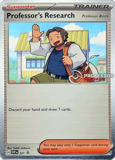 Professors Research Professor Birch 221 Professor Program Promos Pokemon card