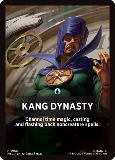 Kang Dynasty Theme Card Commander: Marvel Super Heroes Magic card