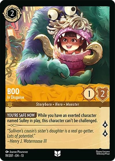 Boo In Disguise Attack of the Vine! Lorcana card