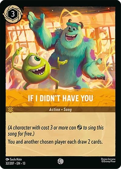 If I Didnt Have You Attack of the Vine! Lorcana card