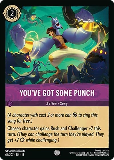 Youve Got Some Punch Attack of the Vine! Lorcana card