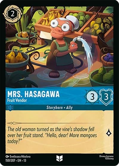 Mrs Hasagawa Fruit Vendor Attack of the Vine! Lorcana card