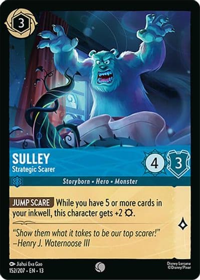 Sulley Strategic Scarer Attack of the Vine! Lorcana card