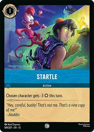 Startle Attack of the Vine! Lorcana card