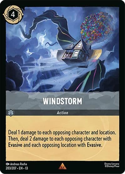 Windstorm Attack of the Vine! Lorcana card