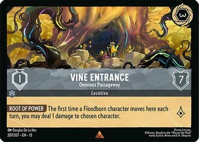 Vine Entrance Ominous Passageway Attack of the Vine! Lorcana card