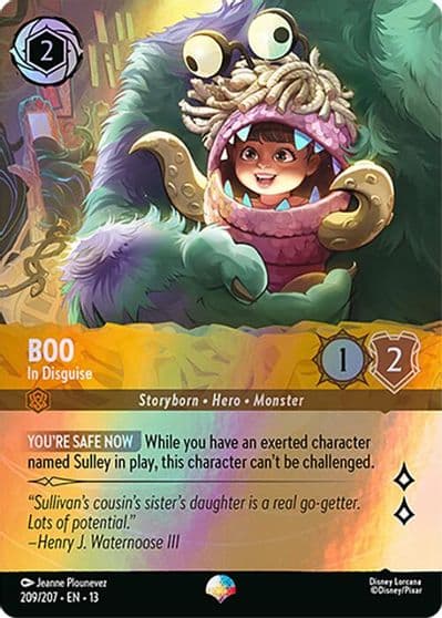 Boo In Disguise Epic Attack of the Vine! Lorcana card