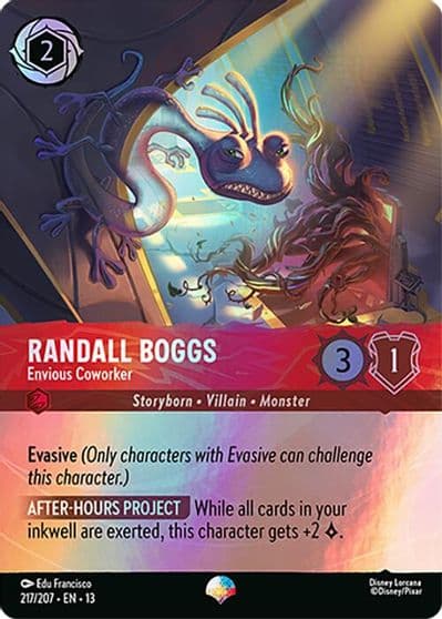 Randall Boggs Envious Coworker Epic Attack of the Vine! Lorcana card