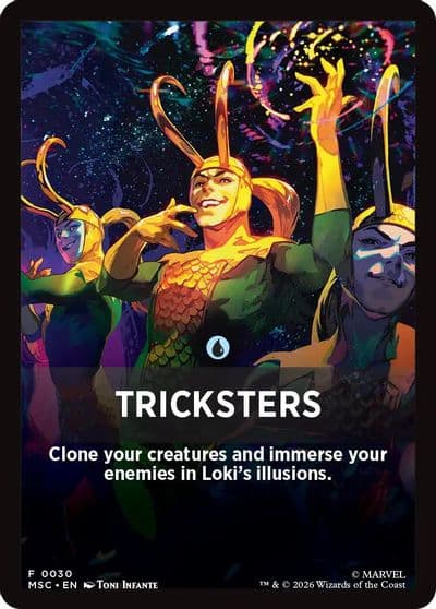 Tricksters Theme Card Commander: Marvel Super Heroes Magic card