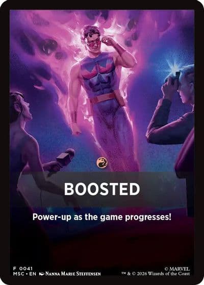 Boosted Theme Card Commander: Marvel Super Heroes Magic card