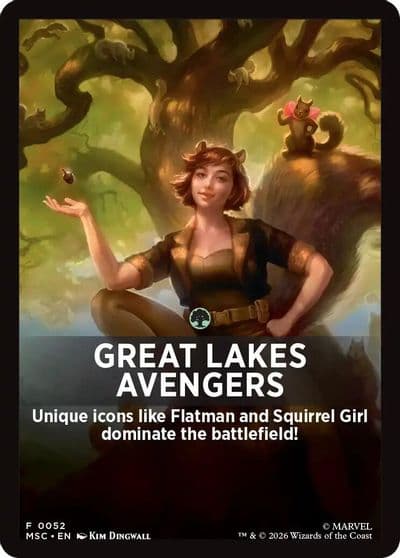 Great Lakes Avengers Theme Card Commander: Marvel Super Heroes Magic card