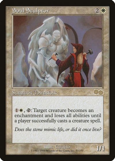 Soul Sculptor Urza's Saga Magic card