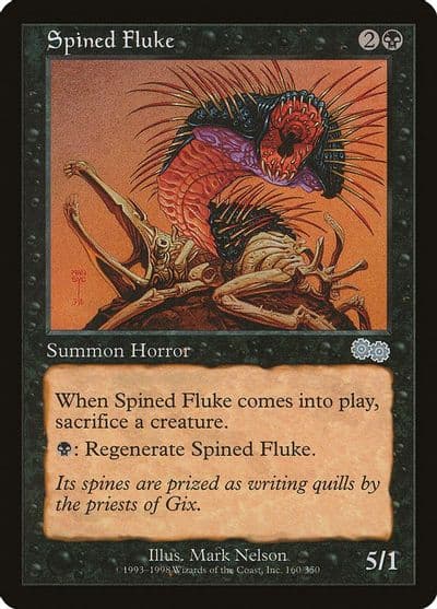 Spined Fluke Urza's Saga Magic card