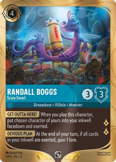 Randall Boggs Scary Smart Disney Lorcana Promo Cards Lorcana card