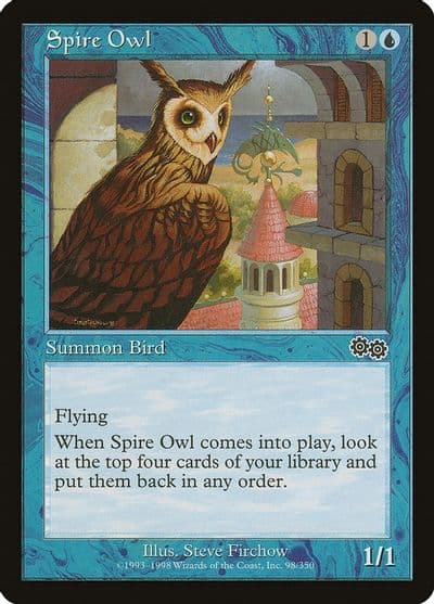 Spire Owl Urza's Saga Magic card