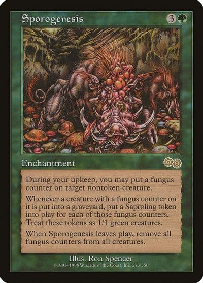 Sporogenesis Urza's Saga Magic card