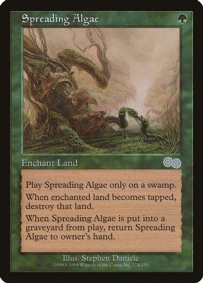 Spreading Algae Urza's Saga Magic card