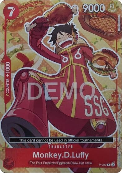 MonkeyDLuffy P 080 One Piece Demo Deck Cards One Piece card