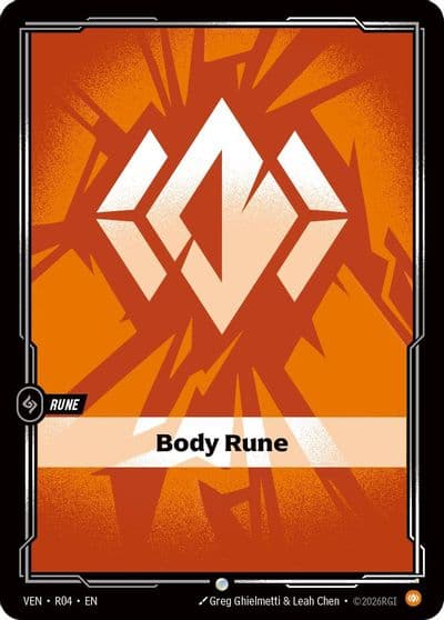 Body Rune Vendetta Riftbound card