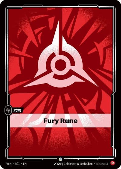 Fury Rune Vendetta Riftbound card