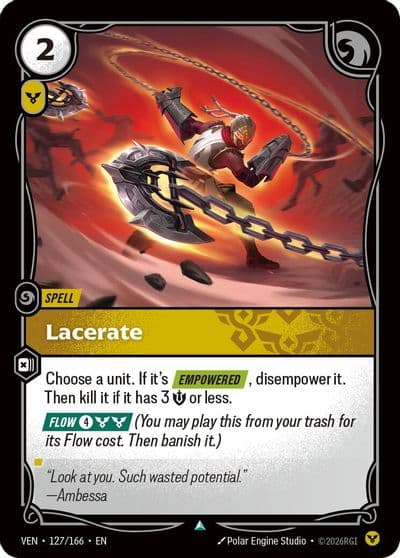 Lacerate Vendetta Riftbound card