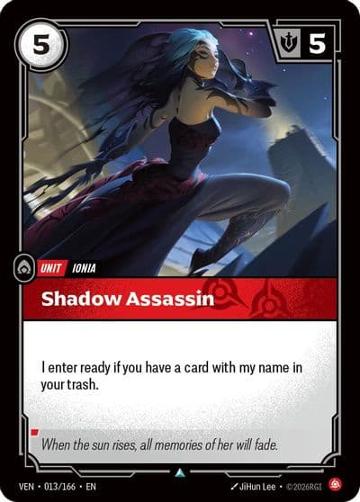 Shadow Assassin Vendetta Riftbound card