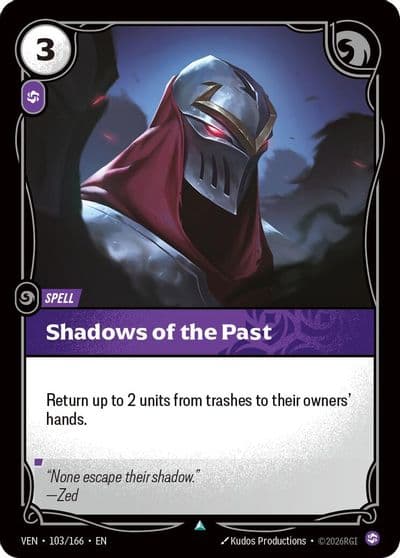 Shadows of the Past Vendetta Riftbound card