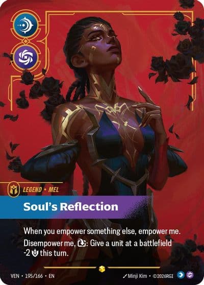 Mel Souls Reflection Overnumbered Vendetta Riftbound card