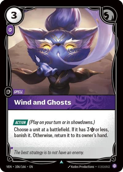 Wind and Ghosts Vendetta Riftbound card