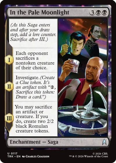 In the Pale Moonlight Star Trek Magic card