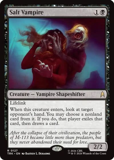 Salt Vampire Star Trek Magic card