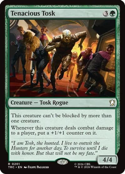 Tenacious Tosk Commander: Star Trek Magic card