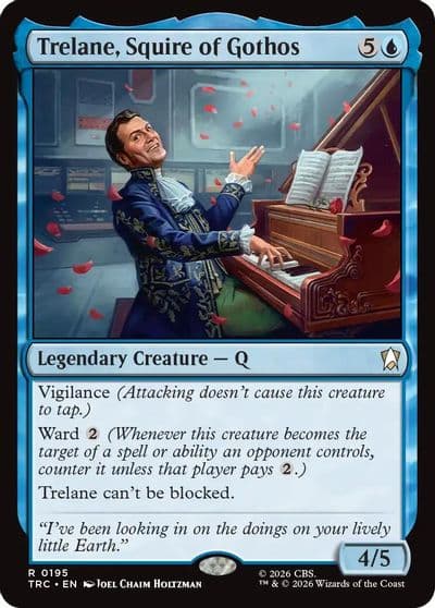 Trelane Squire of Gothos Commander: Star Trek Magic card