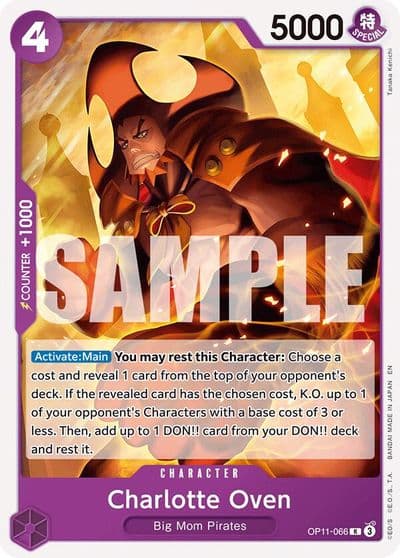 Charlotte Oven Starter Deck 34: PURPLE Charlotte Katakuri One Piece card