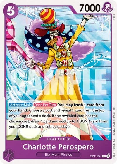 Charlotte Perospero Starter Deck 34: PURPLE Charlotte Katakuri One Piece card