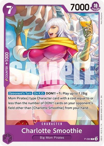 Charlotte Smoothie Starter Deck 34: PURPLE Charlotte Katakuri One Piece card
