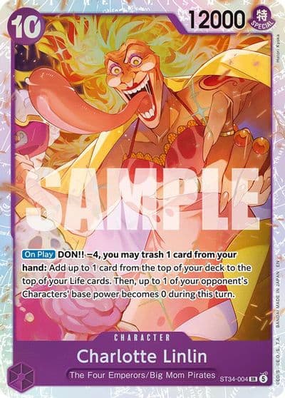 Charlotte Linlin Starter Deck 34: PURPLE Charlotte Katakuri One Piece card