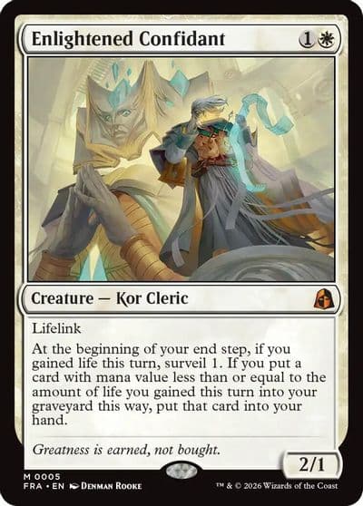 Enlightened Confidant Reality Fracture Magic card