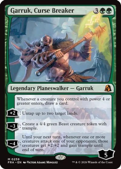 Garruk Curse Breaker Reality Fracture Magic card