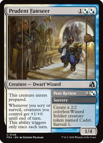 Prudent Fateseer Reality Fracture Magic card