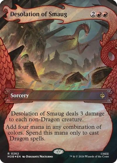 Desolation of Smaug Showcase Surge Foil The Hobbit Magic card