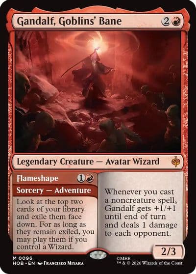 Gandalf Goblins Bane The Hobbit Magic card