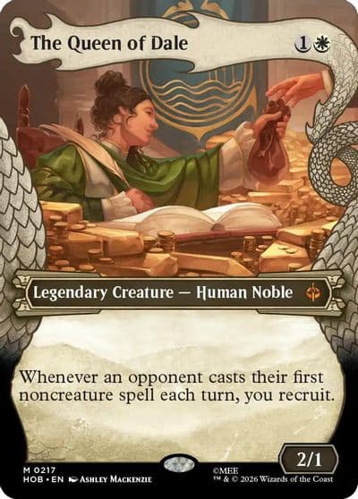 The Queen of Dale Showcase The Hobbit Magic card