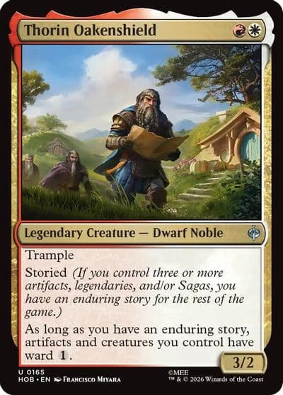 Thorin Oakenshield The Hobbit Magic card