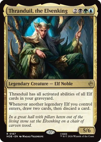 Thranduil the Elvenking The Hobbit Magic card
