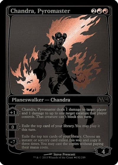 Chandra Pyromaster SDCC 2013 Exclusive Media Promos Magic card